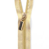 gold metallic Zip - gold metallic