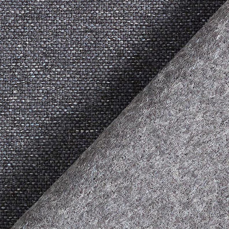 Subtly mottled upholstery fabric – slate grey,  image number 3