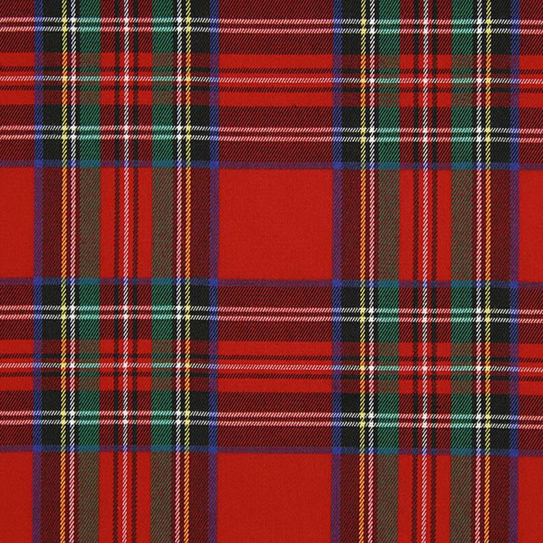 Large Tartan Checks – red,  image number 1