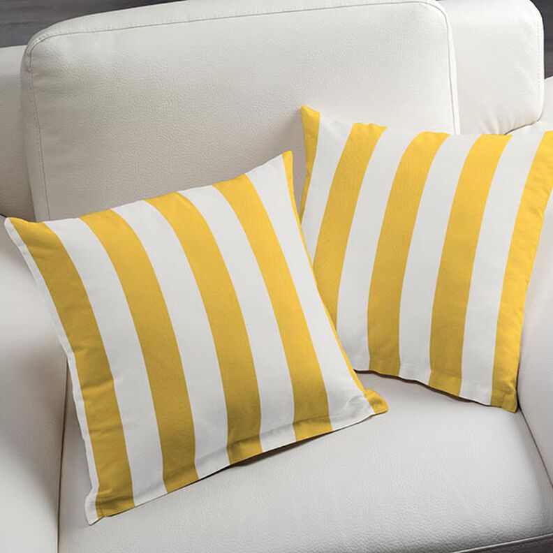 Awning fabric stripey Toldo – white/yellow,  image number 4