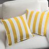 Awning fabric stripey Toldo – white/yellow,  thumbnail number 4