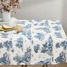 Decor Fabric Half Panama Shepherd – denim blue/offwhite,  thumbnail number 9