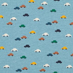 Cotton Jersey Toy Cars – denim blue/natural, 