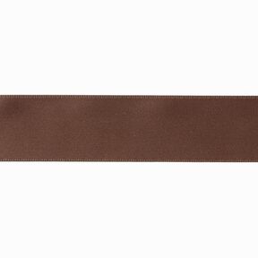 Satin Ribbon [25 mm] – dark brown, 