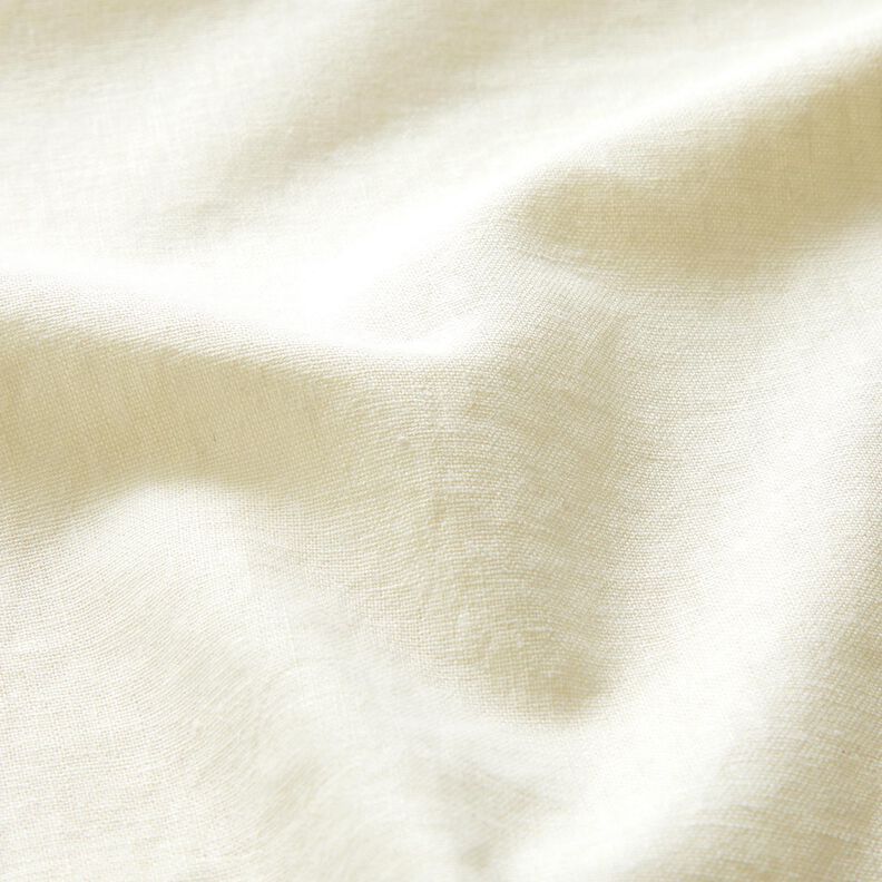 washed linen cotton blend – offwhite,  image number 2
