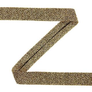 Moonlight Lurex Bias Tape - gold metallic, 
