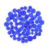 Assorted buttons [55 pieces] - ROYAL BLUE,  thumbnail number 1