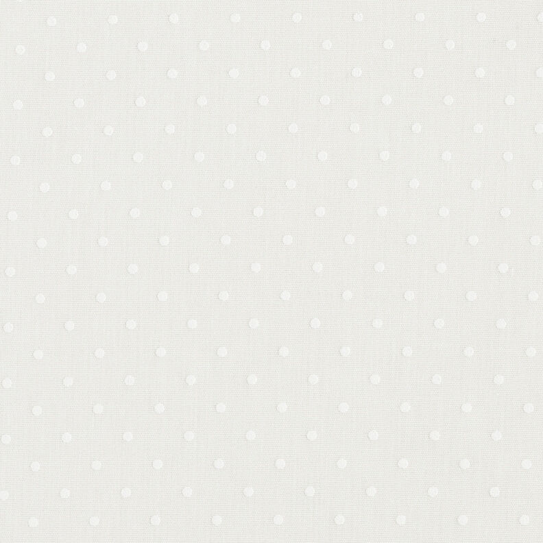 Curtain Fabric Fine Dots 300 cm – offwhite,  image number 1