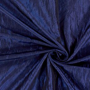 Crushed Taffeta – navy blue, 