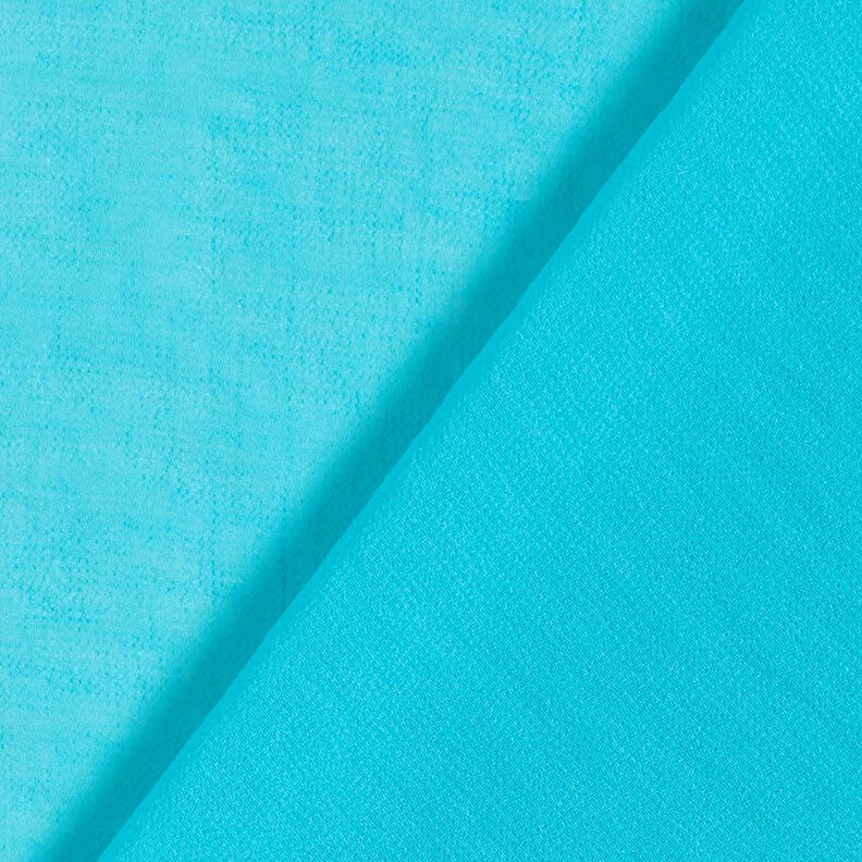 Crepe Chiffon Plain – turquoise,  image number 3