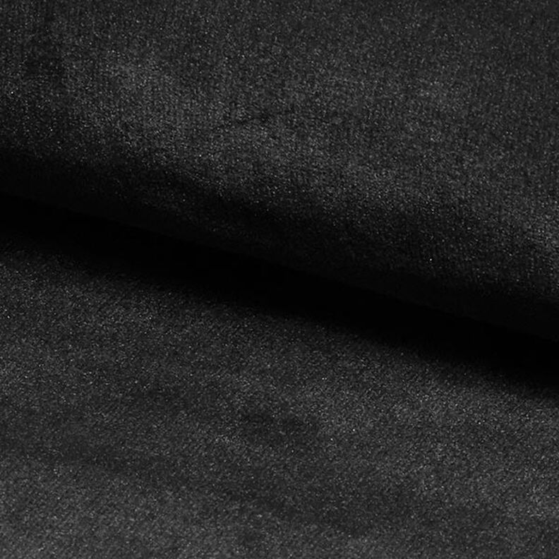 Upholstery Fabric Velvet – black,  image number 2