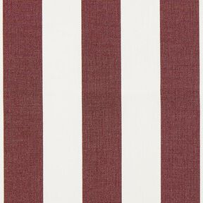 Awning fabric stripey Toldo – white/burgundy, 