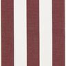 Awning fabric stripey Toldo – white/burgundy,  thumbnail number 1