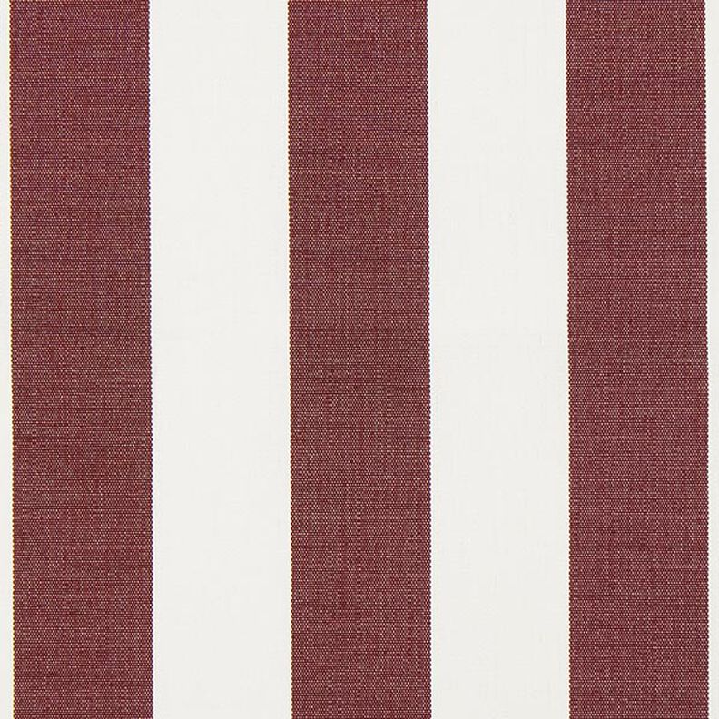 Awning fabric stripey Toldo – white/burgundy,  image number 1