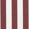 Awning fabric stripey Toldo – white/burgundy,  thumbnail number 1