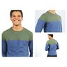 HERR LEVI Long-Sleeved Top with Colour Blocking | Studio Schnittreif | S-XXL,  thumbnail number 2