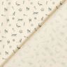Organic Cotton Poplin cats and paw prints – offwhite/grey,  thumbnail number 4