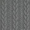 Cabled Cloque Jacquard Jersey – dark grey,  thumbnail number 1