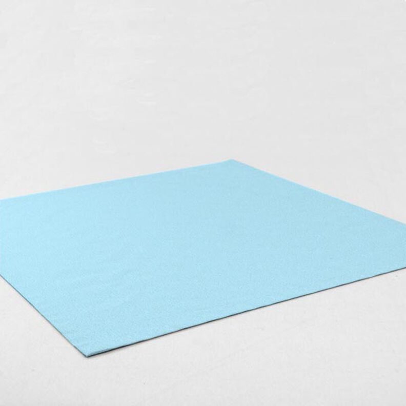 Felt 90 cm / 3 mm thick – light blue,  image number 2