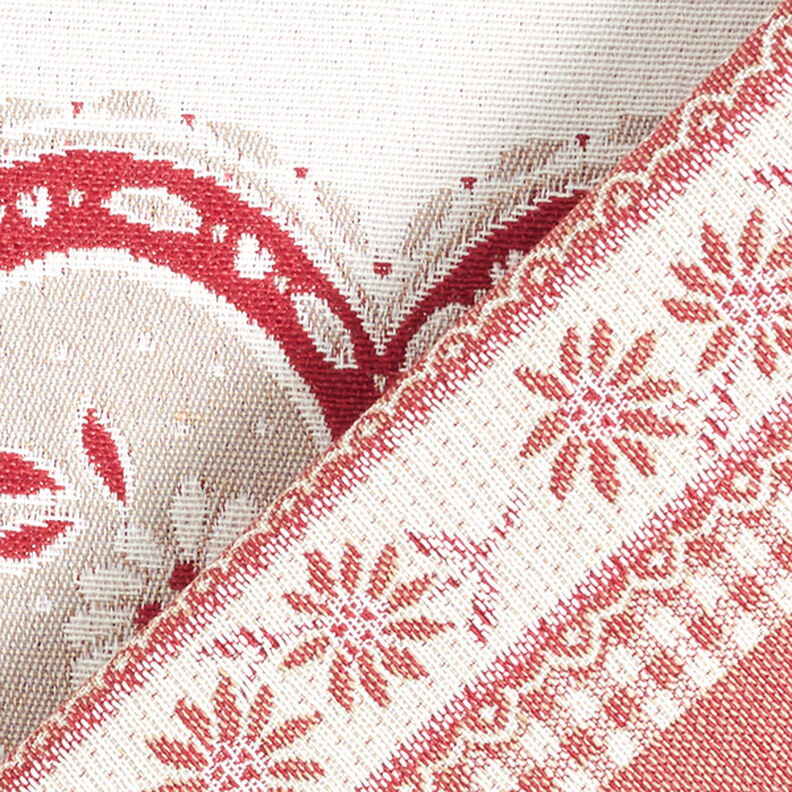Decor Tapestry Fabric Alpine Magic Heart – carmine,  image number 4