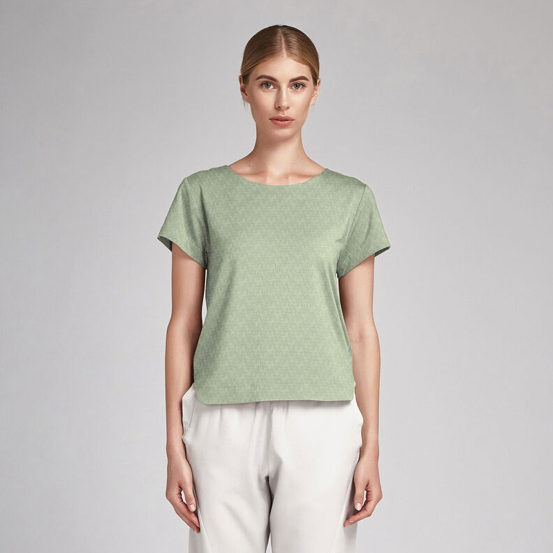 Houndstooth jacquard dobby – khaki,  image number 7