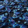 Cotton Jersey Aloha turtles | Glitzerpüppi – midnight blue/light turquoise,  thumbnail number 2