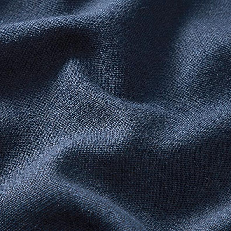 Viscose Linen Blend Plain – navy blue,  image number 2