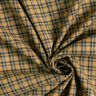 Viscose Blend checks with lurex – dark beige/curry yellow,  thumbnail number 3