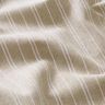 Decor Fabric Half Panama fine stripes – natural/white,  thumbnail number 2