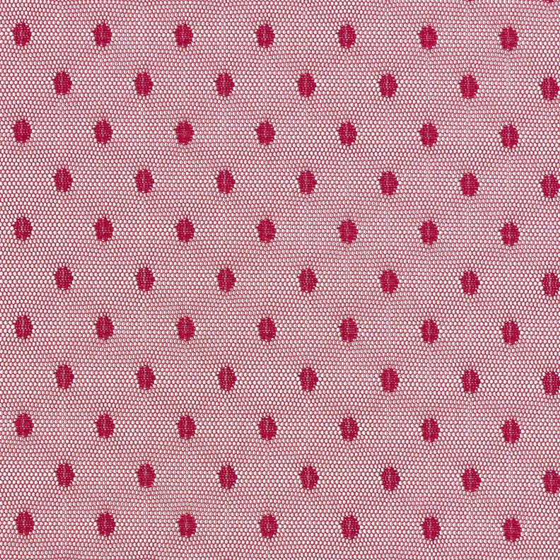 Dots soft mesh – dark red,  image number 1