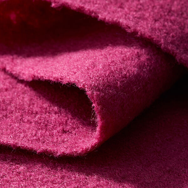 Fulled woollen loden – red lilac,  image number 4