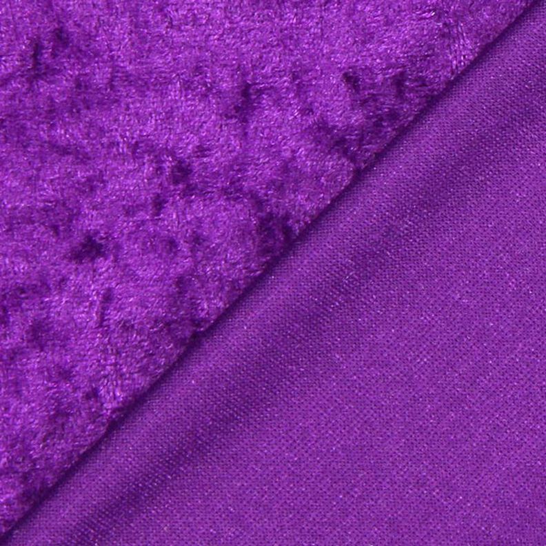 Panne velvet – red lilac,  image number 3