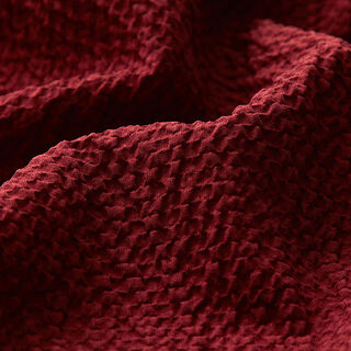 Plain Lightweight Cloque – burgundy, 