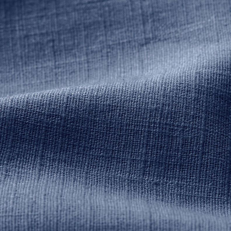 Linen fabric Ramie mix medium – blue grey, image number 2
