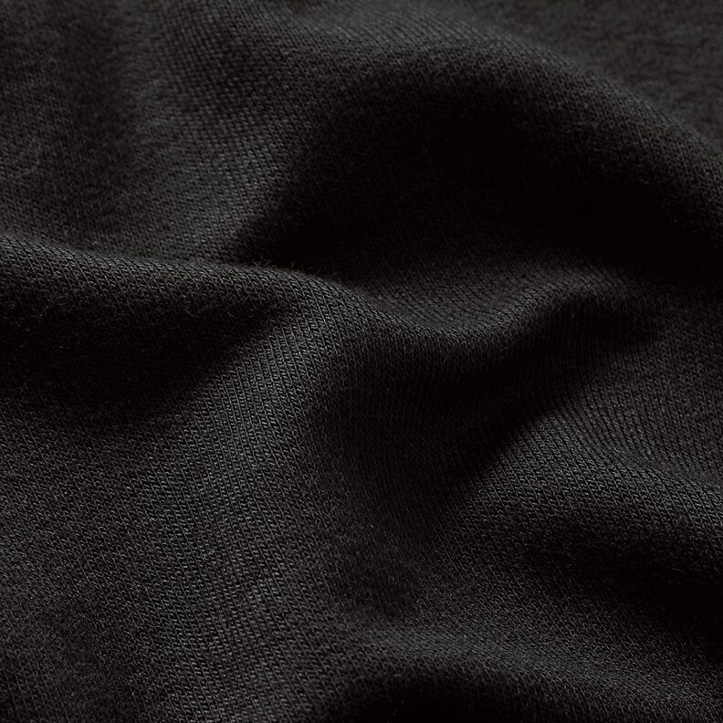 LENZING™ ECOVERO™ French Terry light – black,  image number 2