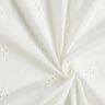 Broderie Anglaise Flowers with scalloped edges – white,  thumbnail number 3