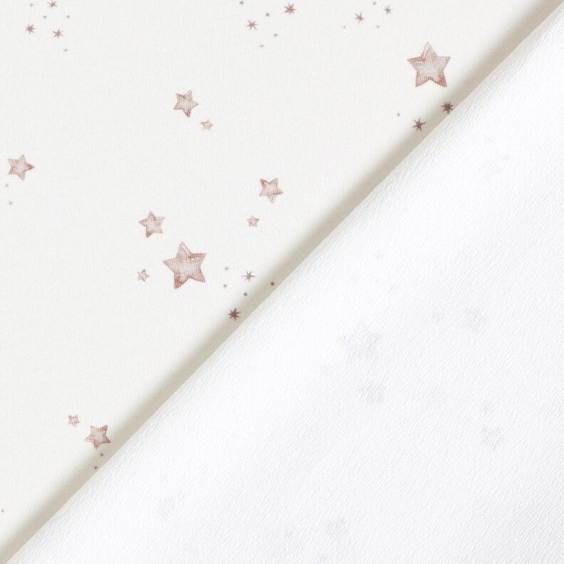GOTS French Terry Meteor shower Digital Print – ivory,  image number 4