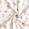 GOTS Cotton Jersey Baby Jungle Animals Digital Print – offwhite,  thumbnail number 3