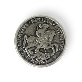 Metal Button Saint George, 