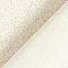 Teddy fur upholstery fabric – offwhite,  thumbnail number 3