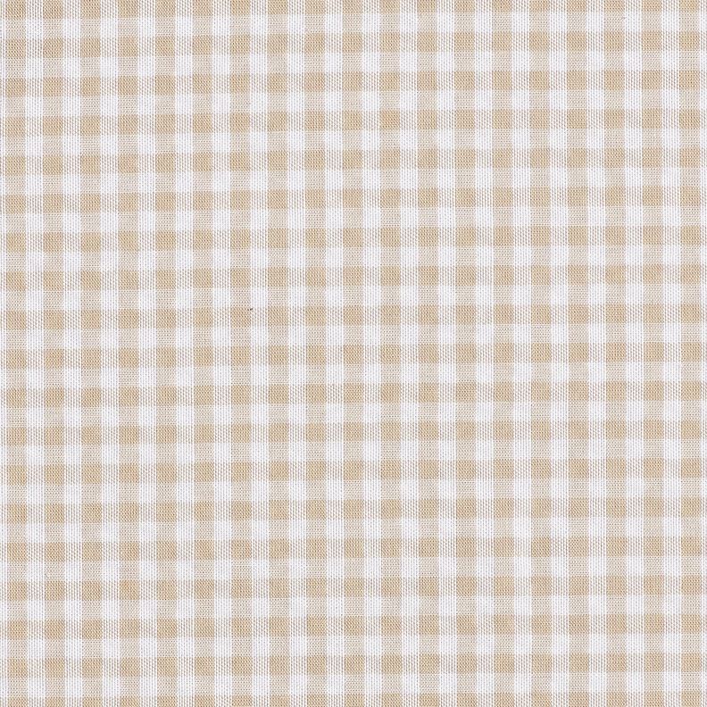 <h2>Small Check Seersucker, Beige &ndash; Anemone/White &ndash; Characteristic Structure and Fine Check,  image number 1