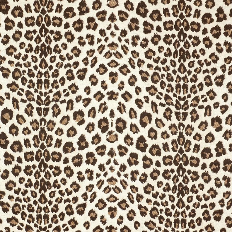 Upholstery Fabric Jacquard Leo – cream/anemone, image number 1