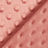 Cosy Fleece Embossed Dots – dusky pink,  thumbnail number 4