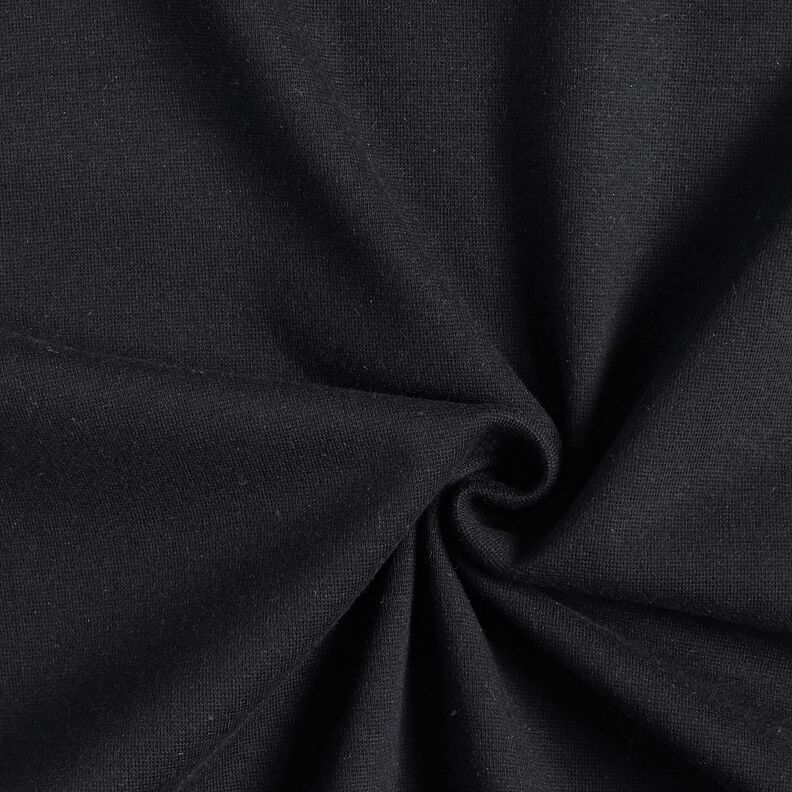 GOTS Cotton Ribbing | Tula – black,  image number 1