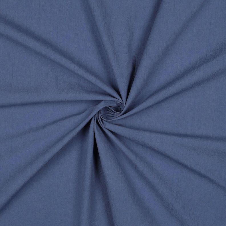 Cotton crinkle pre-washed – denim blue,  image number 1