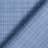 Shirt fabric fine checks – white/denim blue,  thumbnail number 4