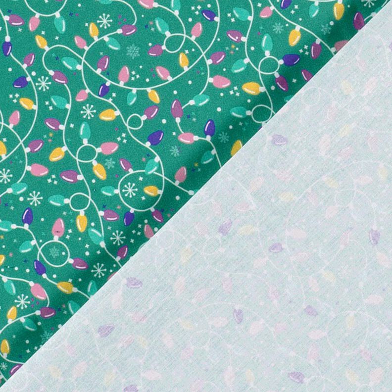 Cotton Poplin string of lights – eucalyptus/lavender, image number 4