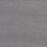 Fine Knit Narrow Stripes – antique silver/white,  thumbnail number 1