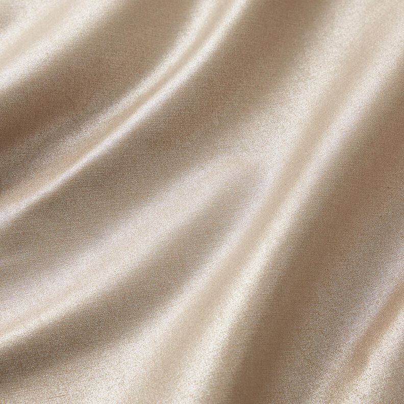 Stretch shimmer trouser fabric – metallic gold/beige,  image number 2