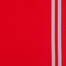 French Terry Border fabric emergency doctor outfit – red/silver grey,  thumbnail number 1